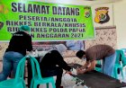 132 Personil Polres Merauke laksanakan Rikkes Berkala dari Dokkes Polda Papua