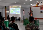 Personel Satgas TMMD ke-112 Menerima Pembekalan Di Markas Kodim 1707/ Merauke