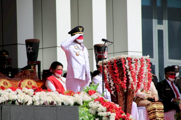 Bupati Kabupaten Meruake Romanus Mbaraka