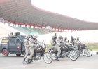 Jelang Pon XX Papua, Brimob Gelar simulasi PHH di Salah satu Lokasi Venue di merauke
