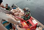 Dukung Pra TMMD ke-112, Bahan Banunan Tiba di Kampung Okor