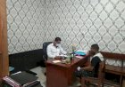 Polres Merauke, Serahkan Tersangka dan BB Kasus Narkoba secara Virtual