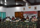 Bersama Tomas dan Toga, Dandim Merauke Ikuti Dialog Virtual Bersama Menkopolhukam RI 