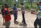 Kasat Lantas Gelar Kegiatan Bakti Sosial di Kampung Urumb Merauke