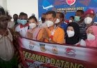 Tiba Di Merauke Tim Wushu Toalu Papua Disambut Masyarakat Adat Dengan Tarian Gatzi