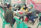 1.358 Warga Kota Jayapura Mendapat Vaksin Hari Ini Melalui Gerai Vaksin Presisi Polresta