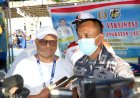 Bidang SDM Gandeng KNPI, TNI dan Dinas Kesehatan Serbuan Vaksin Ribuan Relawan PON