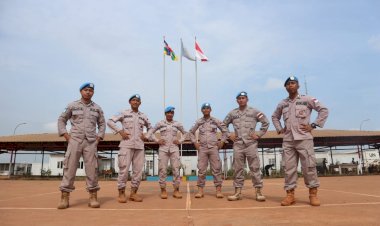 Enam Orang Personil Polda Papua Ditugaskan ke Republik Afrika Tengah 