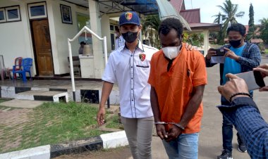 Seorang Pencuri Sepeda Motor Berhasil Diamankan Polres Merauke, Pelaku Terancam 5 Tahun Penjara