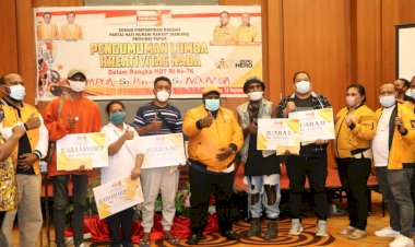 Ini Daftar Juara Pemenang Lomba Kreatifitas Nada DPD Partai Hanura Papua 