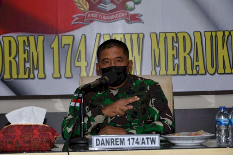 Danrem 174/ATW Merauke Brigjen TNI Bangun Nawoko