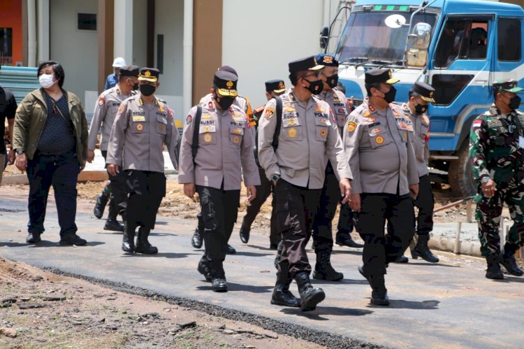 Wakapolri saatn menginjakan kaki di Kabupaten Merauke. Selasa (21/9)