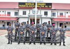 Danlantamal XI Terima Laporan Kenaikan Pangkat Personil Lantamal XI