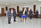 Danlantamal XI Merauke Pimpin Sertijab Asops Danlantamal XI