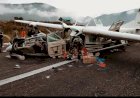 Insiden Gagal Landing Pesawat Smart PK SBB Di Distrik Ilaga, Satu Pilot Meninggal Dunia