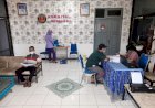 Tak Kenal Lelah, Rumkital Lantamal XI Laksanakan  Vaksinasi Rutin Kepada Masyarakat Maritim.