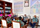 Jalin Silaturahmi, Danlantamal XI Kunjungi Uskup Agung Merauke