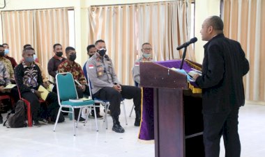 Polres Merauke Laksanakan Pembinaan Rohani dan Mental Kepada Para Anggota