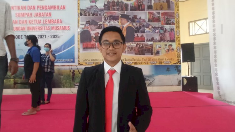 Dekan Fakultas Hukum Universitas Musamus, Mulyadi Alrianto Tajuddin,S.H,.M.H