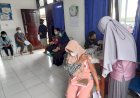 TNI AL Kebut Vaksinasi Serbuan Maritim Di Balai Pengobatan Diskes Lantamal XI Merauke