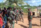 Dandim 1711 Boven Digoel Perintahkan Koramil Dampingi Pelaksanaan Serpras Satgas Pamtas RI/PNG