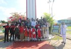 Peringati Hari Pahlawan, Para Pemuda Merauke Gelar Doa Bersama di Taman Makam Pahlawan