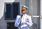 Penuh Khidmat, Danlantamal XI Pimpin Upacara Peringatan Hari Pahlawan