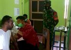 Kodim 1711 Boven Digoel Turut Berperan Aktif dalam Mendukung Pemerataan Vaksinasi