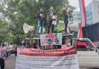 Aksi Unjuk Rasa Pergerakan Keadilan Masyarakat Papua di Depan Kantor Kementerian PUPR 