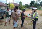 Polres Boven Digoel Berikan Himbauan Proses dan Vaksinasi