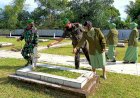 Peringati Hari JUANG TNI-AD, Kodim 1711/Boven Digoel Lakukakan Ziarah Tabur Bunga