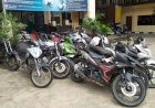 Belasan Unit Sepeda Motor, Diduga hasil Curian Diamankan Polisi di Asrama Tolikara