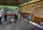 Polres Boven Digoel Berbagi Kasih Kepada Anak-Anak
