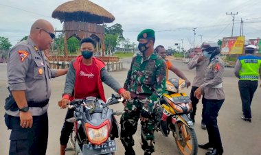 Operasi Lilin Cartenz 2021, Polres Boven Digoel Gencar Berikan Himbauan 