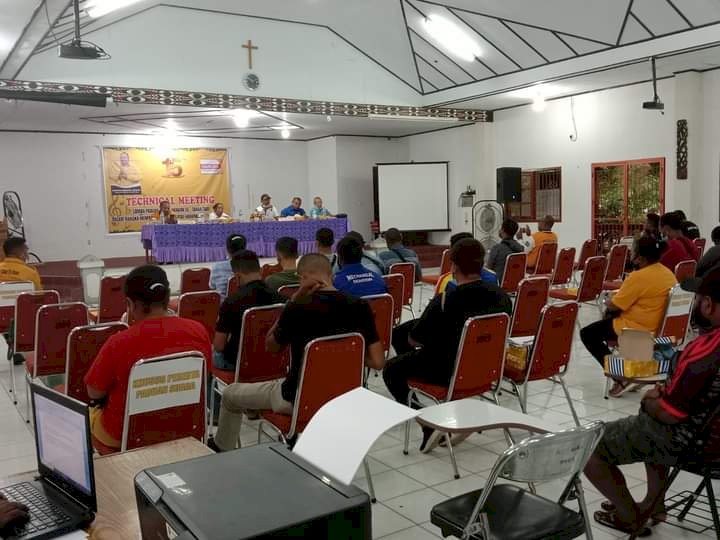 Technical Meeting Lomba Paduan Suara sewilayah Tabi provinsi Papua