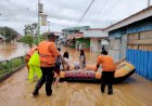 Hujan Deras Mengguyur Kota Jayapura Mengakibatkan Ribuan Rumah Warga Terendam