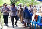 Agenda Kerja 2022, Kapolda Papua Barat Kunjungi Kampung Dabatan Pantau Vaksinasi