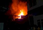 Akibat Korsleting Listrik Rumah Warga Hangus Terbakar di Perumahan Permata Indah Abepura