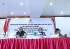KPU RI Mengecek Kesiapan PSU Kabupaten Yalimo