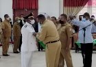 Bupati Boven Digoel Melantik Pejabat Eselon III dan IV di Lingkungan Pemda Boven Digoel