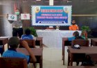 Sat Lantas Polres Boven Digoel Berikan Dikmas Lantas Kepada Pelajar SMP