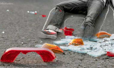 Tabrak Tiang Listrik Seorang Pria Meninggal