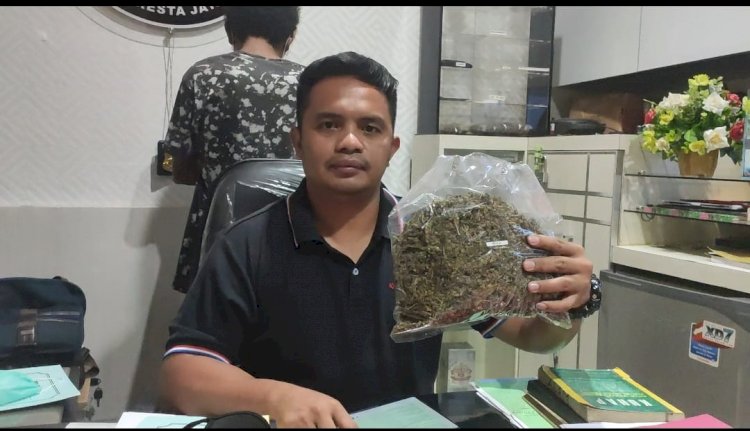 Barang bukti Kepemilikan Ganja Seberat 265,7 Gram