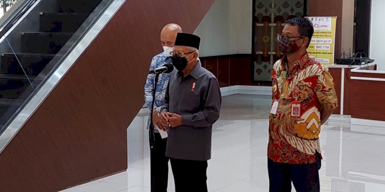 Wakil Presiden RI, Maruf Amin di Kantor Gubernur Sulawesi Tengah/RMOL