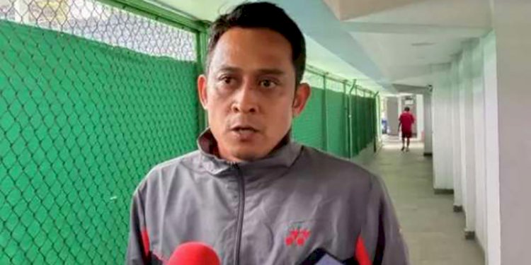 Pelatih tim Tenis Indonesia, Febi Widhiyanto/Net