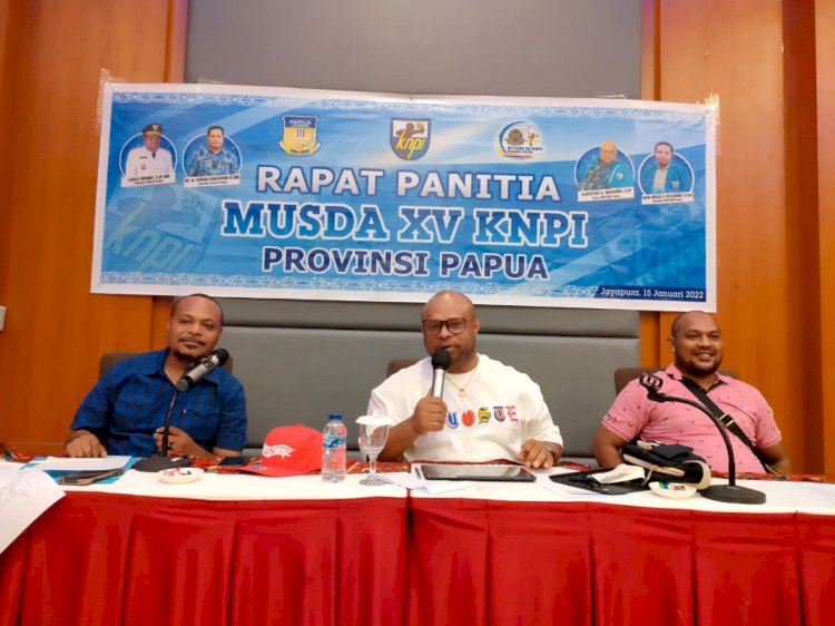 DPD KNPI Papua Gelar Rapat Persiapan Musda Ke-XV