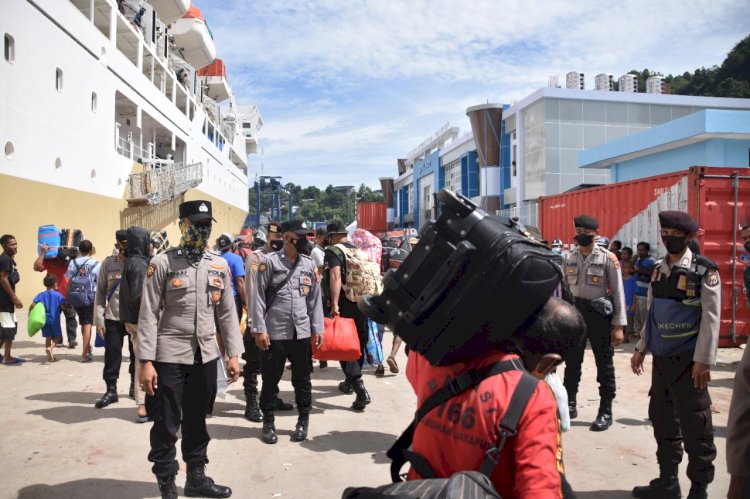 Tes antigen bagi penumpang masuk jayapura