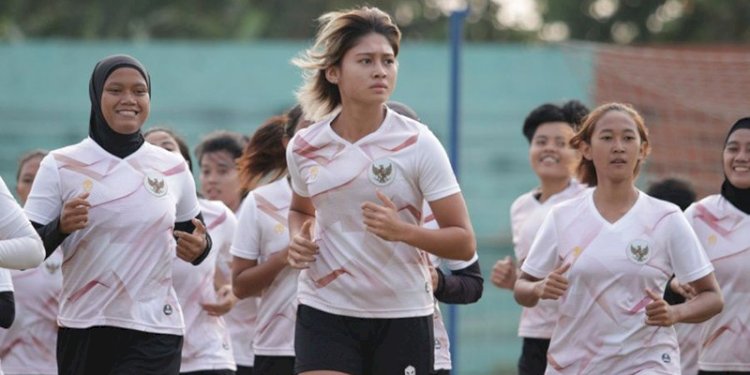 Timnas Putri Indonesia optimistis bisa memberikan yang terbaik di ajang Piala Asia Perempuan di India/Net