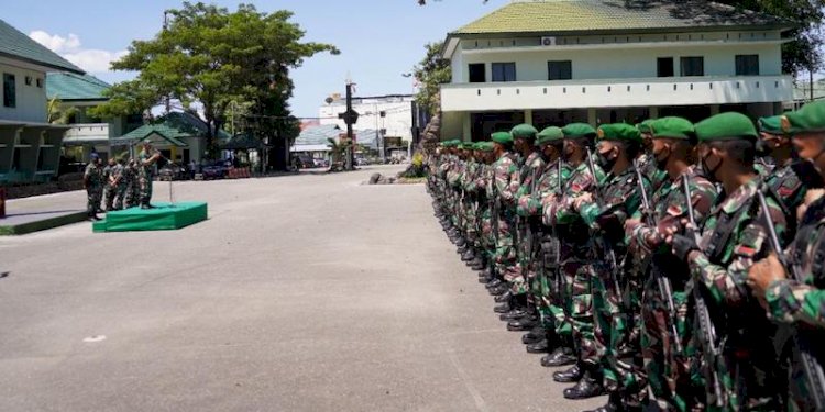 Apel kesiapsiagaan Kodam XVI/Pattimura/Ist