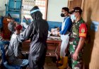 Cegah Covid, Koramil/GT/BVD Dampingi Pelaksanaan Swab PCR Oleh Klinik Korindo Abadi